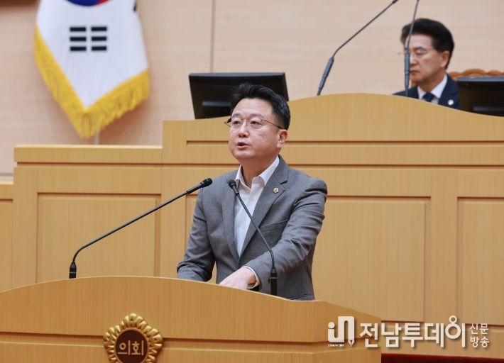 최선국 전남도의원, “서남권 산업 대동맥 대불산단대교 건설 서둘러야”