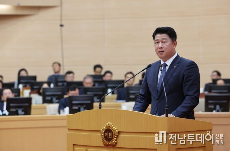 김주웅 전남도의원, 인구감소지역 공공주택 ‘지방재량 확대’ 촉구