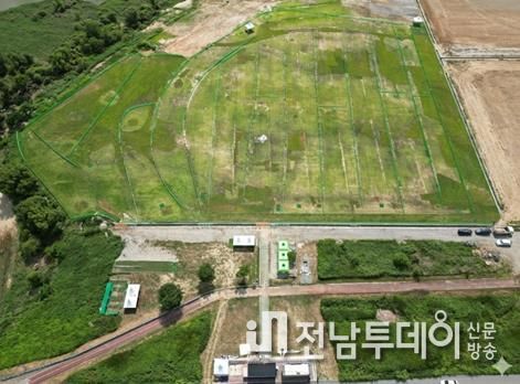 북구파크골프장 전경