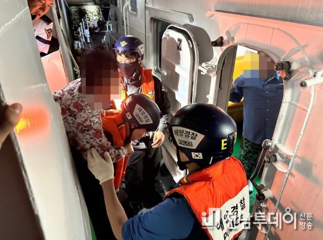 완도해경, 지난 한 해 응급환자 201명 이송.. 도서지역 골든타임 지켜내다