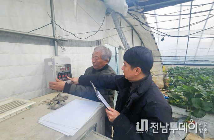 장성군, 시설원예 농가 대상 현장 기술지원