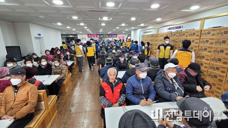 북구, 올해도 어르신 식사 책임지는 ‘천사무료급식소’ 운영 지원한다