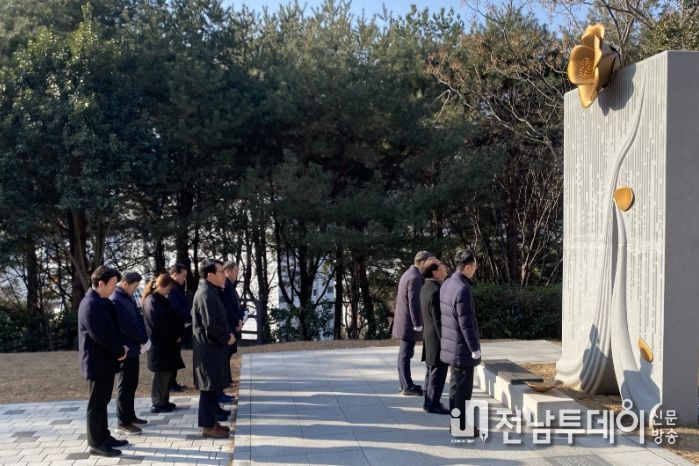 여순사건 유족회장 현장 소통