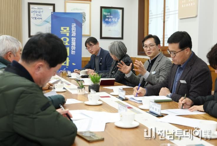 영암군 택시업게 소통 간담회.