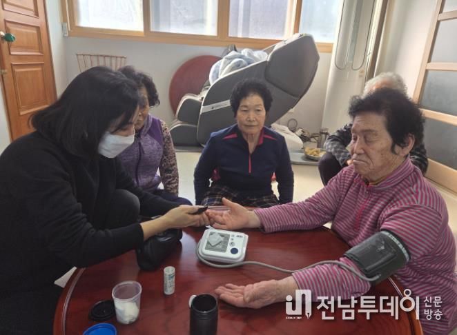 방문건강관리사업 추진 모습