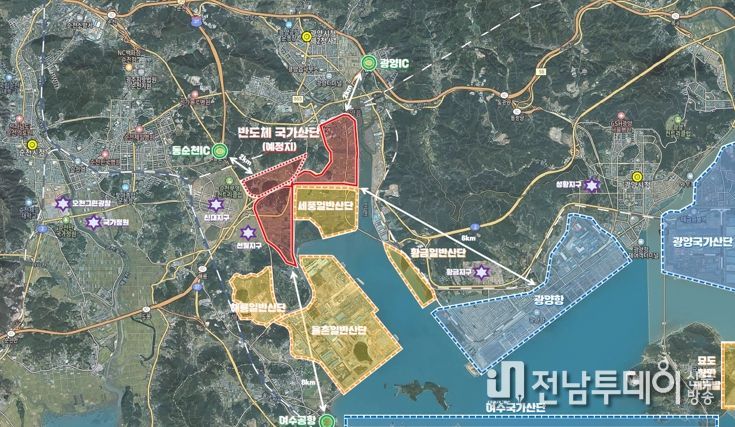 순천시, ‘RE100 반도체 국가산단’ 유치 총력... 전남 동부권 새로운 성장을 위한 대전환 프로젝트