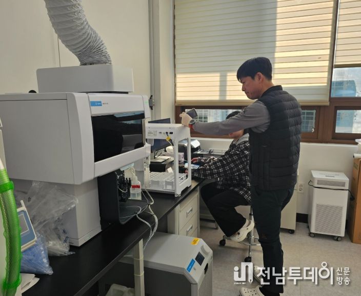 해남군“안전 농산물 생산 첫걸음”퇴비 부숙도 검사하세요