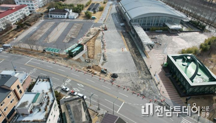 담양종합체육관 진입도로 개선 사업 추진