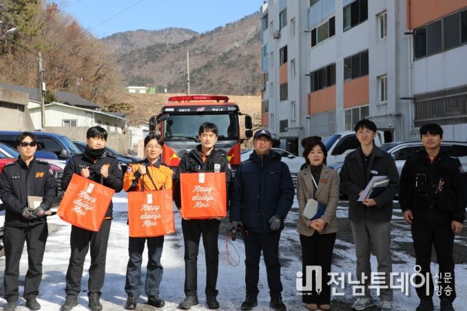 해남소방서, 유관기관 합동 공동주택 화재 인명피해 저감 추진