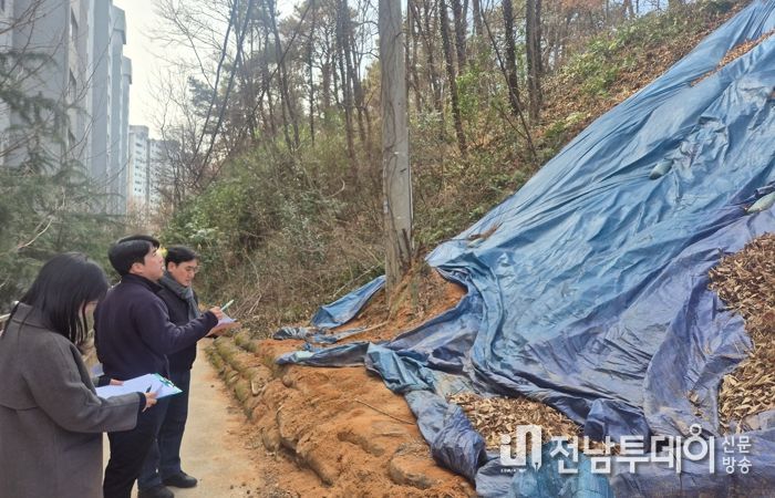 광주광역시 북구, 해빙기 대비 취약지 107개소 안전점검 실시