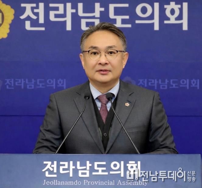조옥현 전남도의원, 전남·광주통합에 ‘대표성 설계’ 우선 촉구
