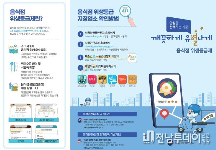 음식점 위생등급제 맞춤형 컨설팅 지원사업 추진