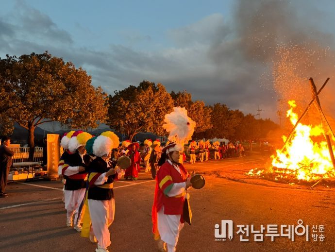 화순군 도곡면, 정월대보름 맞이 달집태우기 행사