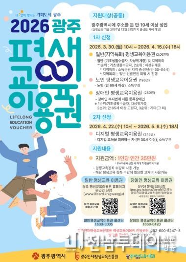 포스터_광주평생교육이용권