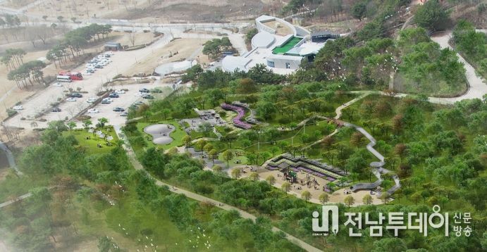 빛가람호수공원 어린이 놀이시설 조성사업 조감도(사진 제공-나주시)