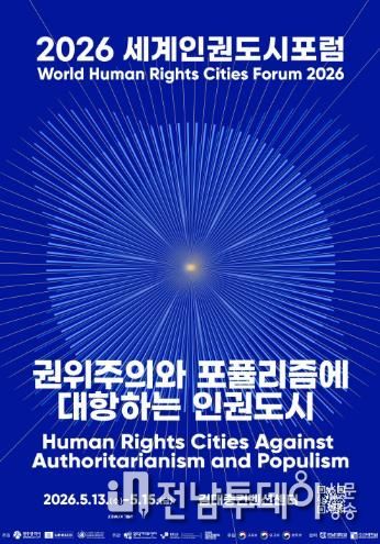 2026 세계인권도시포럼 포스터