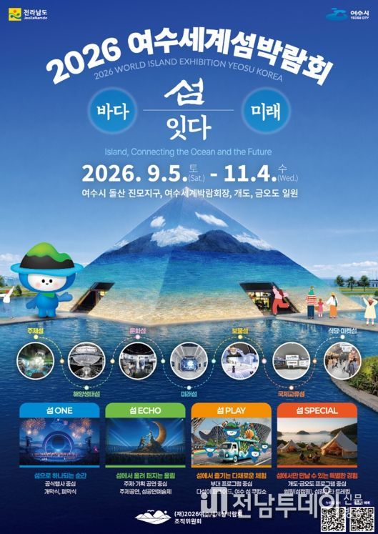 2026여수세계섬박람회 포스터