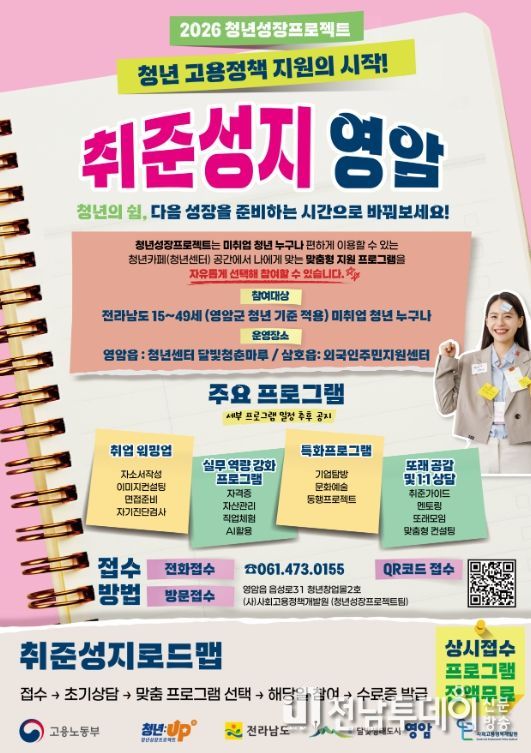 영암군 청년성장프로젝트 본격 운영