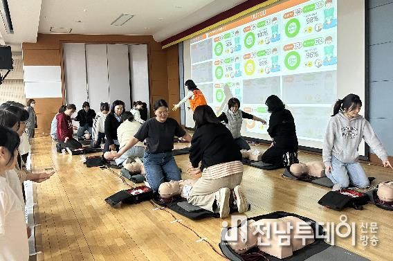 나주시, 실습 중심 안전교육으로 어린이 안전 강화